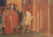 michele di matteo lambertini The Emperor Heraclius Carries the Cross to Jerusalem (mk05) china oil painting artist